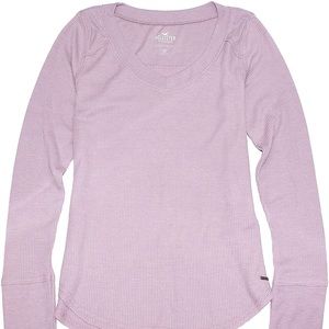 hollister waffle tee